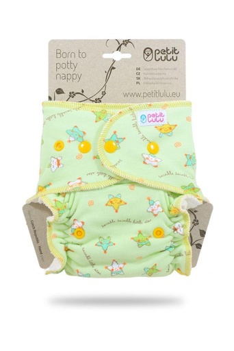 [BB-45040] Petit Lulu Ster groen (Little Stars Green)- OneSize