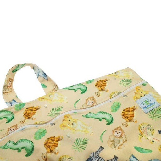 [BB-45486] Blümchen wetbag XL (10 luiers) Safari