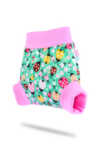 [BB-46507] Petit Lulu Optrekbroekje Lieveheersbeestjes ( Ladybirds )- Maat S