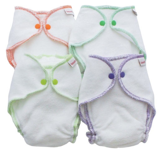 [BB-53034] Biokatoenen luier Imse Vimse Newborn (2-7 kg) - 4 stuks