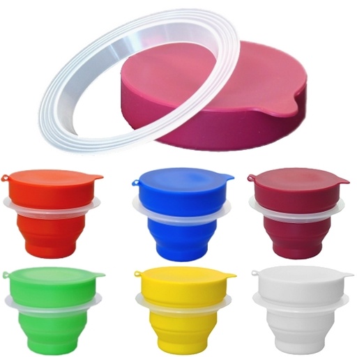 [BB-58482] Opvouwbare desinfectiebeker met bekerhouder