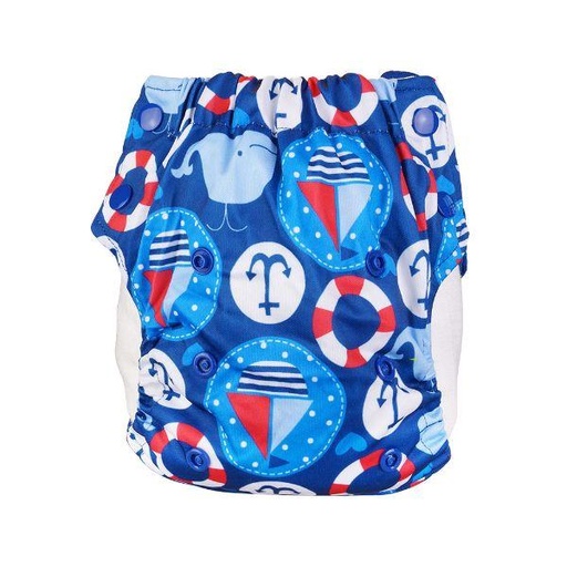 [BB-61116] Blümchen Zwemluier en Oefenbroekje Marine