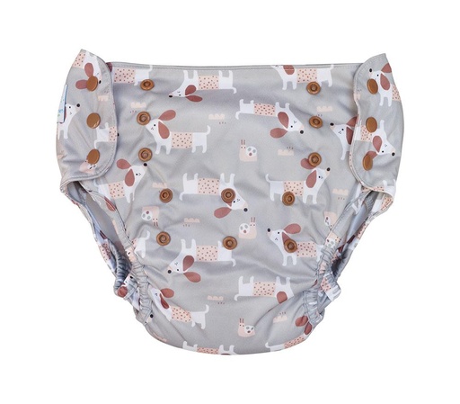 [BA-2026-00322] Blümchen XL Overbroekje Cozy Dogs (8–25 kg) – Drukknoopjes