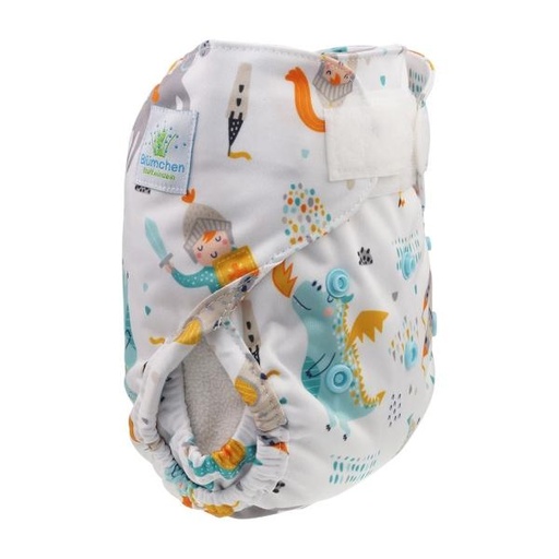[BB-46160] Blümchen Overbroekje | Newborn 3-7 kg | Panda