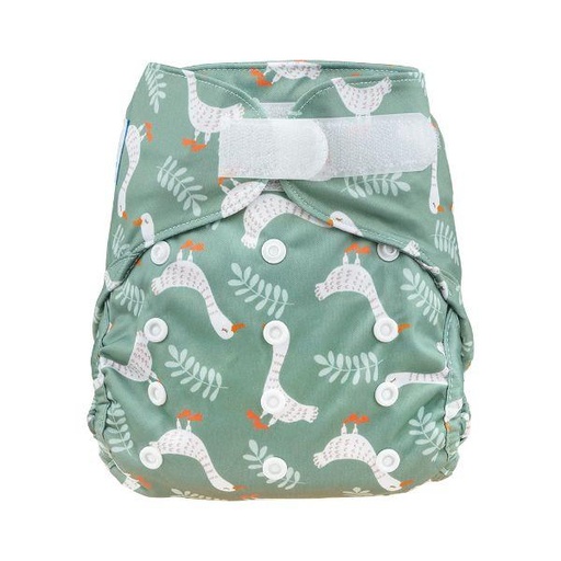 [BB-63583] Blümchen Overbroekje | One Size 4-15 kg | Klittenband | (kopie)