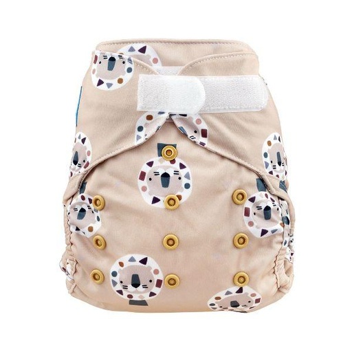 [BB-63257] Blümchen Overbroekje | One Size 4-15 kg | Klittenband | (kopie) (kopie) (kopie)