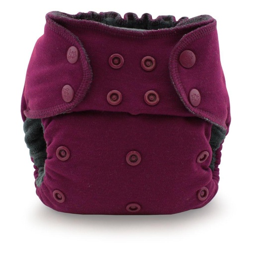 [BB-44891] Ecoposh OBV Voorgevormde Luier Boysenberry - OneSize (3-16 kilo) 