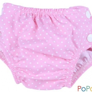 [BB-45924] Popolini Zwemluier Dots Pink - Maat S (3-9 kilo)